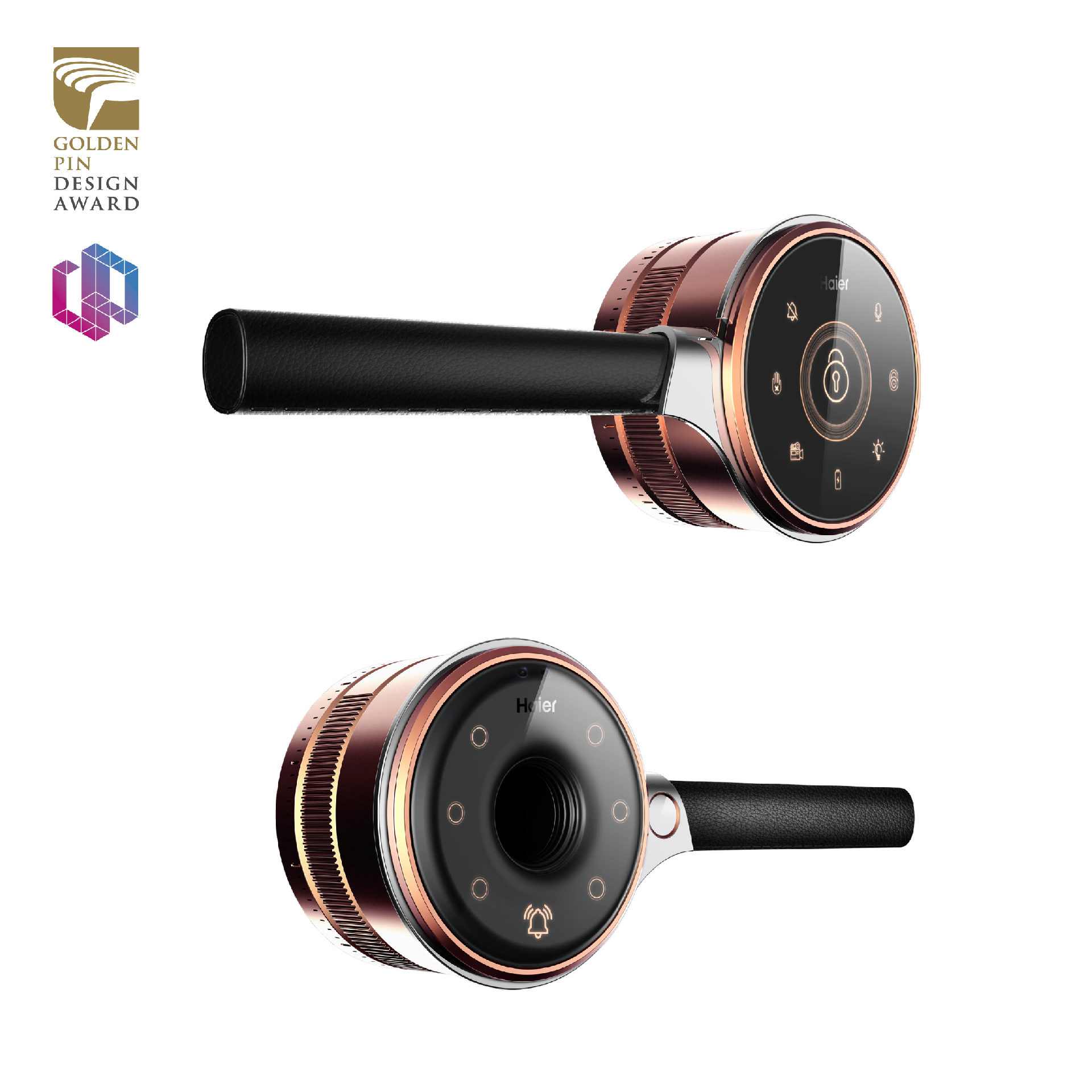 智慧之眼 · 圓形智能門鎖